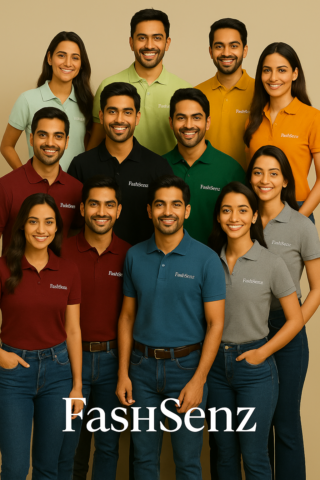 FashSenz Polo Tshirts Plated Fabric Polo Tshirts